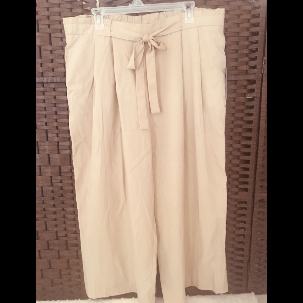 Tommy Hilfiger Women’s Tie Waist  slacks
